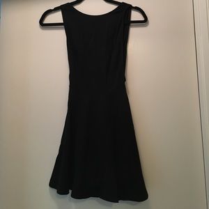 American Apparel black open-back dress