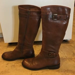 Enzo Angiolini brown tall boots