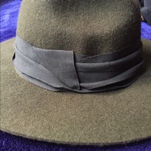 Zara Olive Green Fedora!