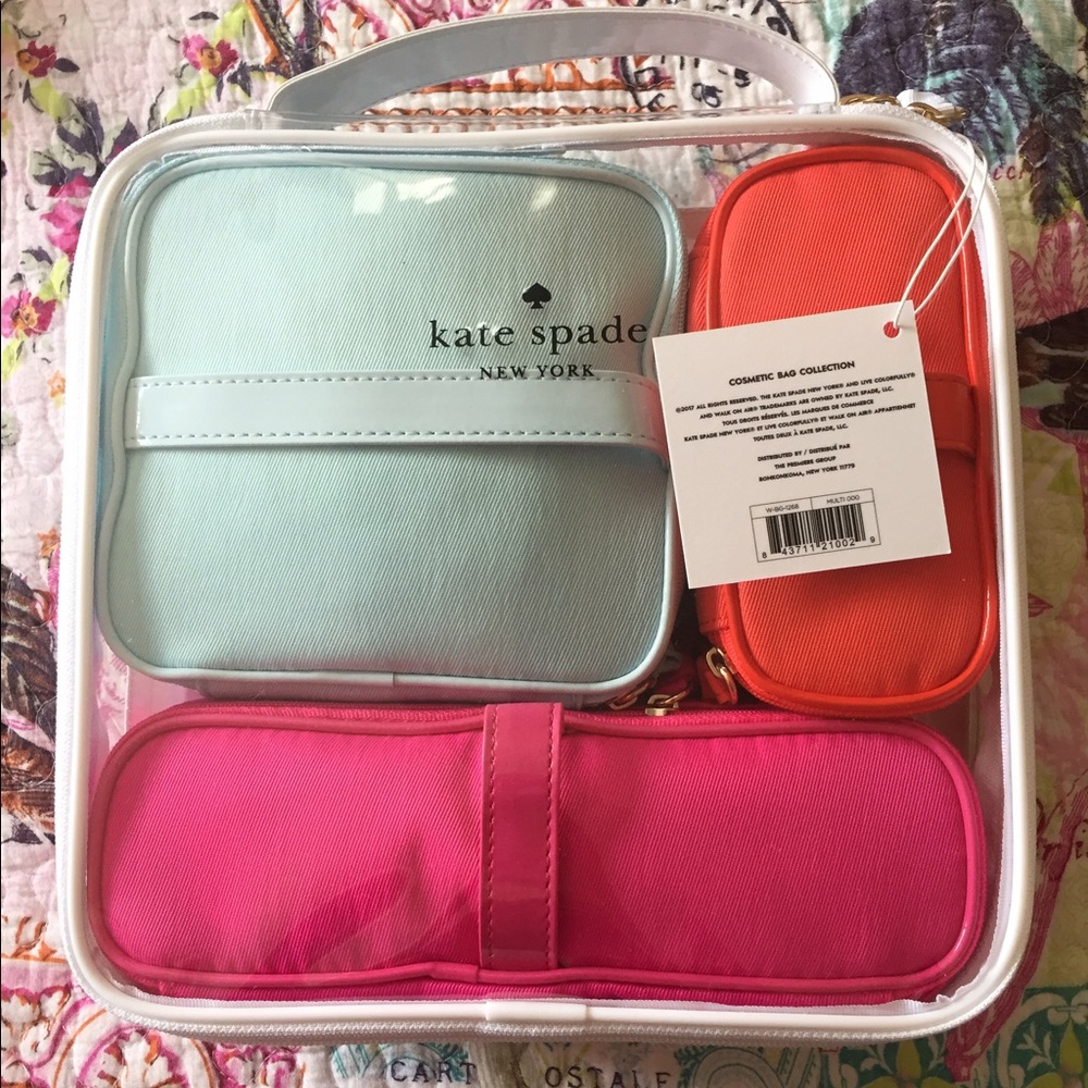 Kate spade cosmetic cases