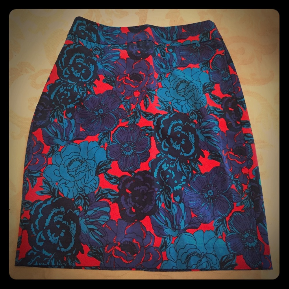 NWT Ann Taylor floral Skirt!