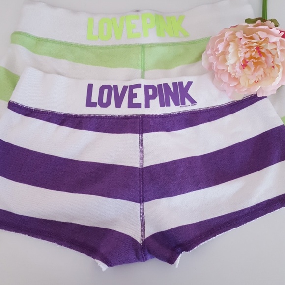 PINK Victoria's Secret Pants - Victoria's Secret PINK Shorts 2 pairs  Small