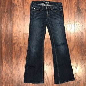 American Eagle Hipster Flare Jean in 4 XLong