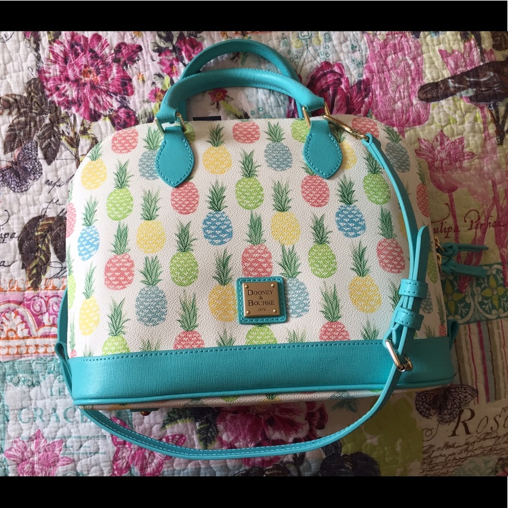 NWT tropical Dooney Bag!