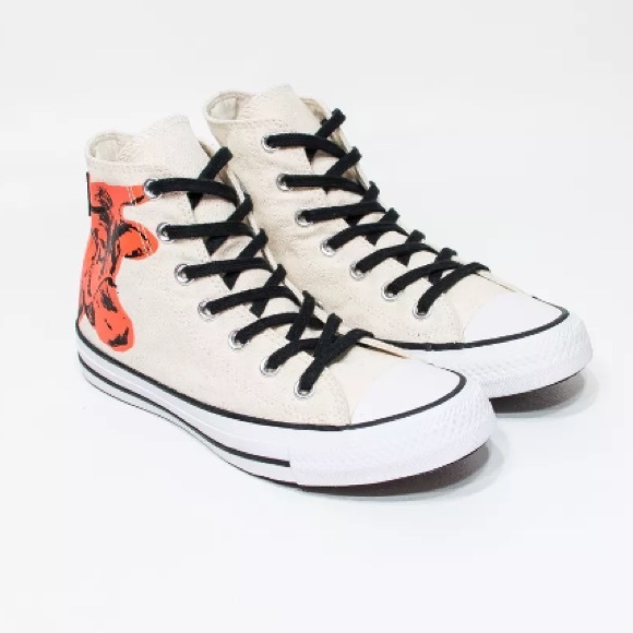 ❗️1 HOUR SALE Converse Andy Warhol womens shoes - Picture 4 of 5