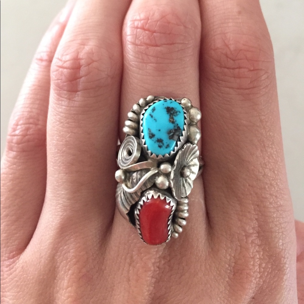 Vintage Navajo Turquoise Ring *NFS*