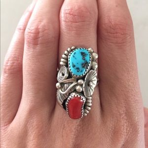 Vintage Navajo Turquoise Ring *NFS*