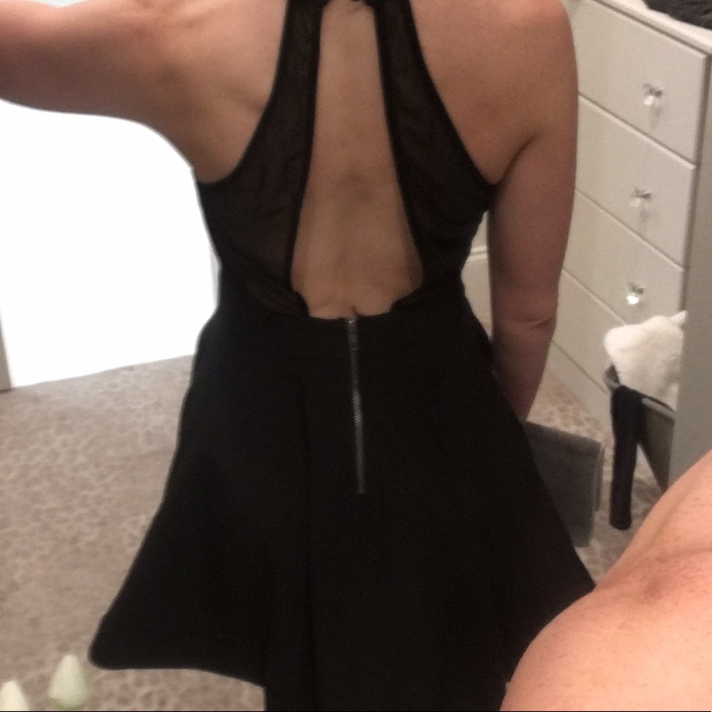 BLACK PARTY DRESS - Picture 3 of 4