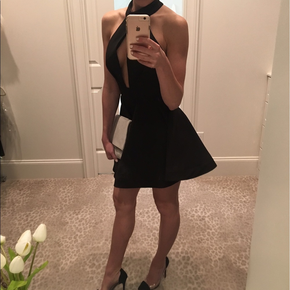 BLACK PARTY DRESS - Picture 4 of 4