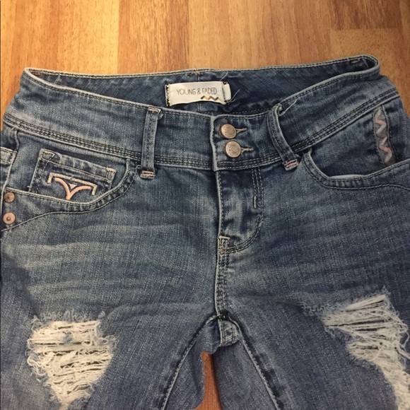 Pacsun young & faded skinny jeans size 0 - Picture 3 of 4