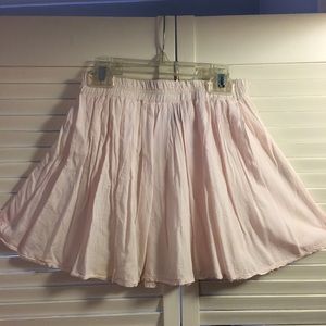 Light pink brandy melville skirt
