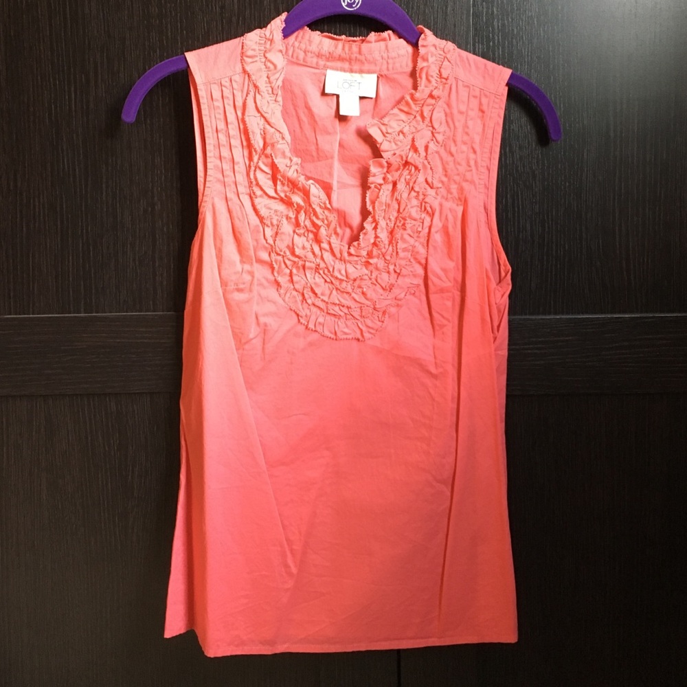 Ann Taylor coral top