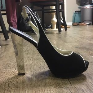 MICHAEL Michael Kors suede and bling slingbacks