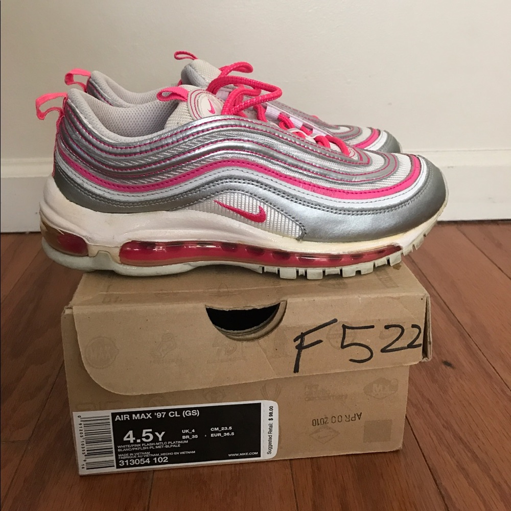 Air Max 97 (GS) - sz 4.5Y / 6 wmns