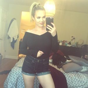 American Eagle "Super Stretch High Waisted Shorts