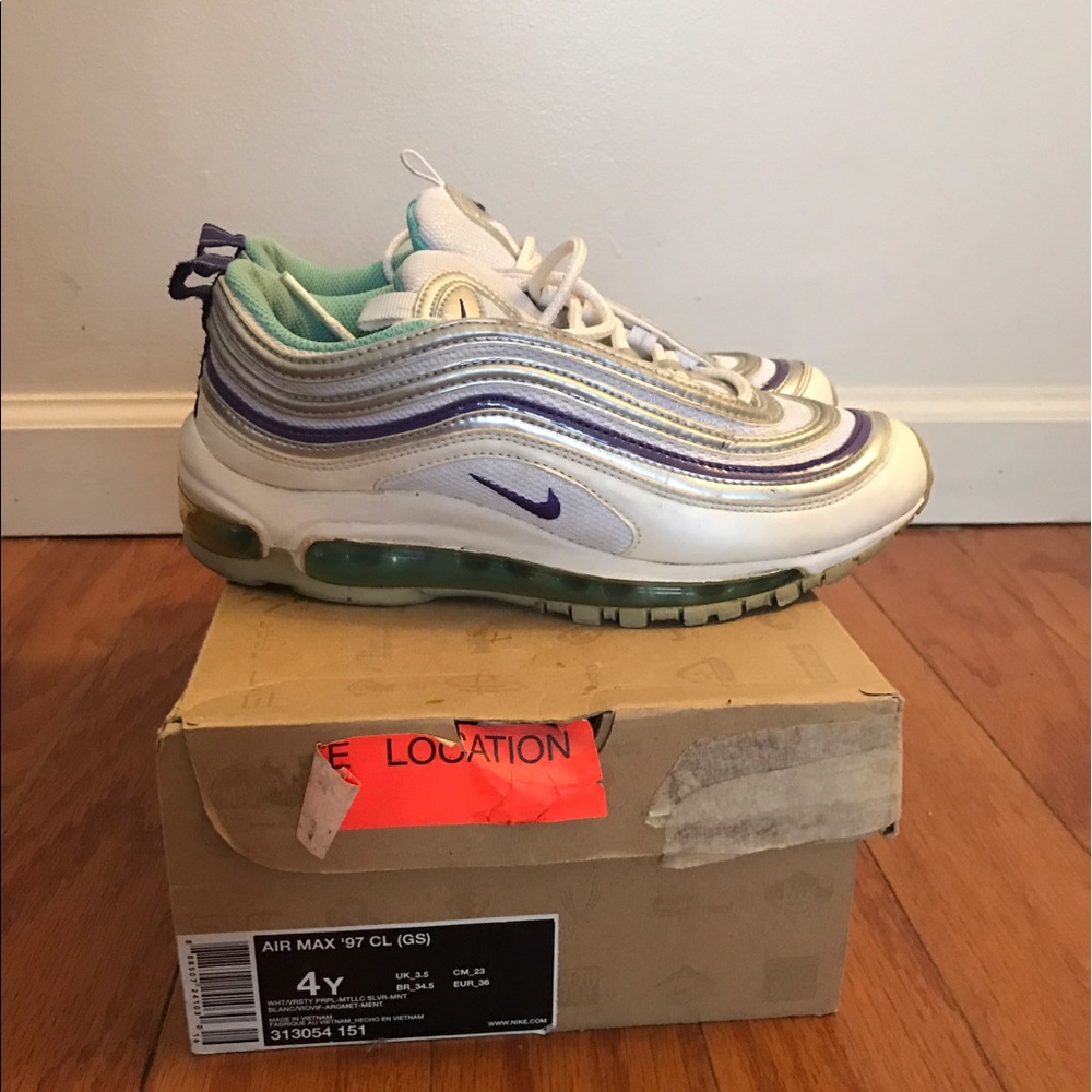 Air Max 97 (GS) -sz 4Y / 5.5 wmns