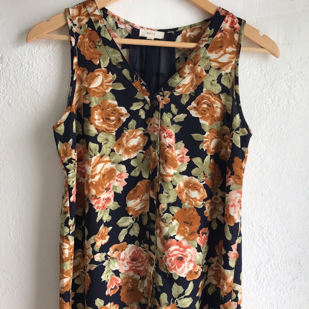 Floral Tank Top