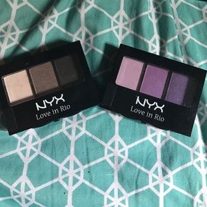 Nyx eyeshadow palettes, brand new
