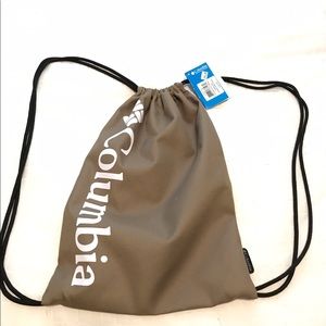 columbia drawstring bag