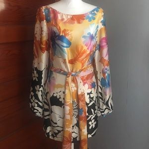 EUC colorful tunic top