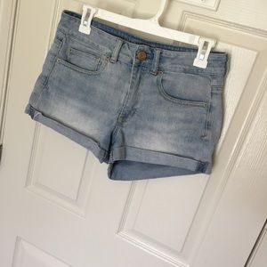 Light Wash American Eagle Shorts