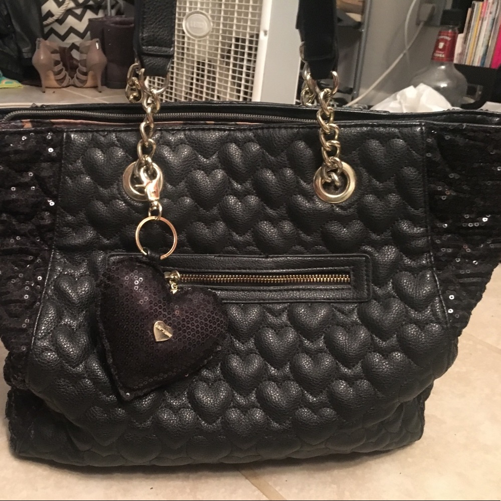 Betsey Johnson tote and wallets