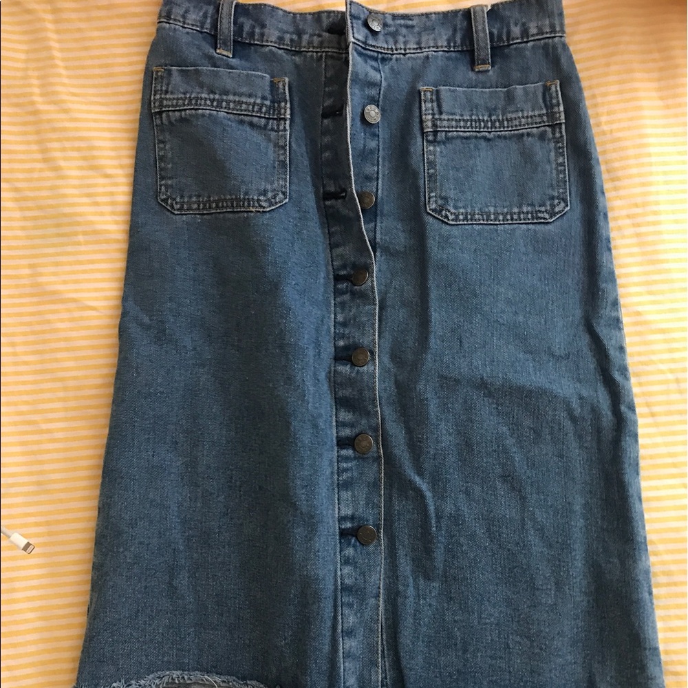 Urban outfitters jean skirt