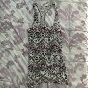 Victoria Secret Pink Tank Top - Aztec Design