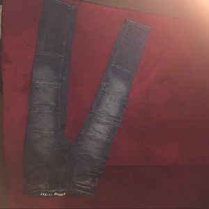 Coachella biker jeans