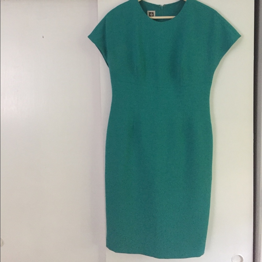 Anne Klein Green Sheath Dress