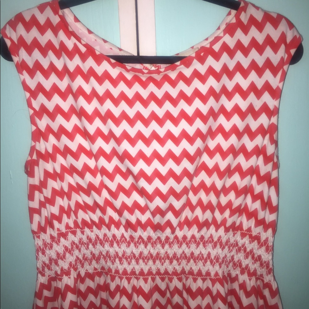Kate Spade Leora Chevron Stripe Dress L/XL