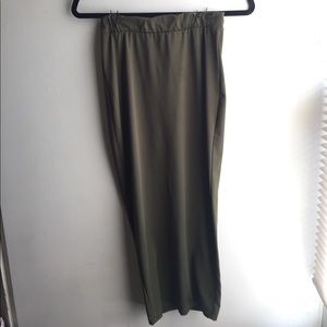 Olive Bodycon Skirt