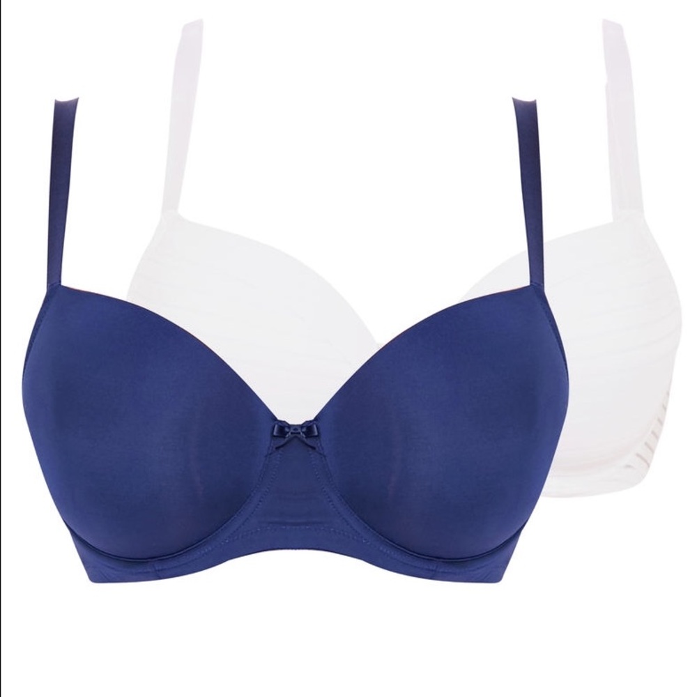 New!!! Curves Meili Curves Lila 2 Pack T-Shirt Bra