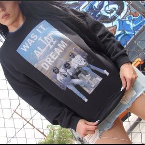 Black vintage NWA member sweatshirt