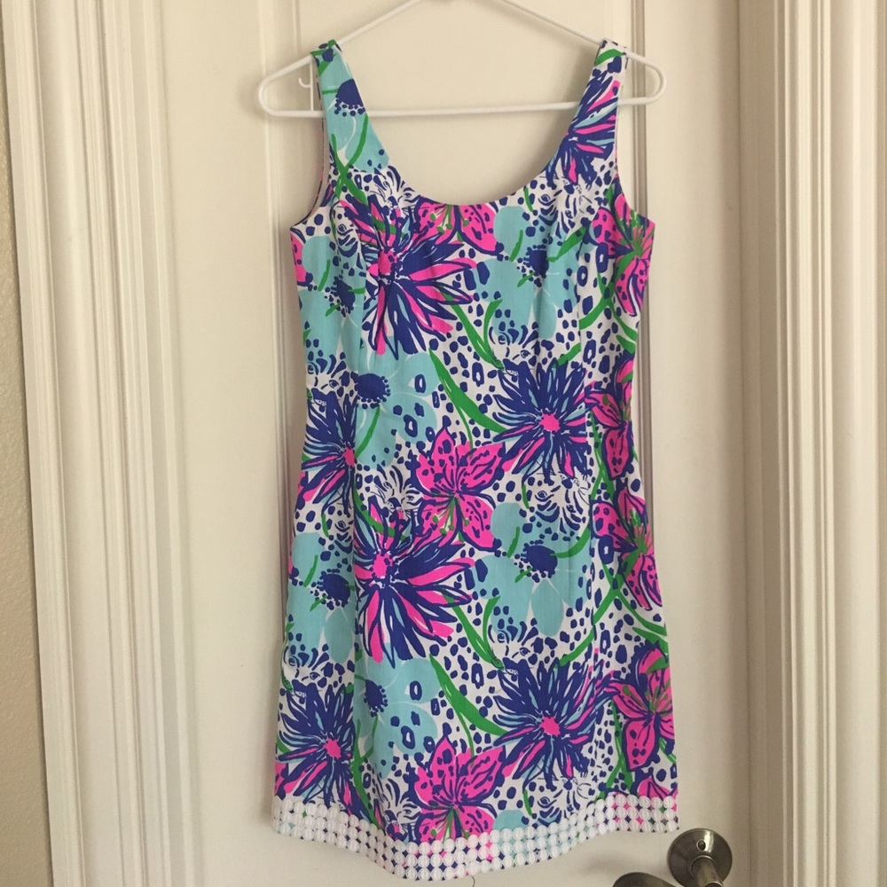 Lilly Pulitzer floral cheetah dress!