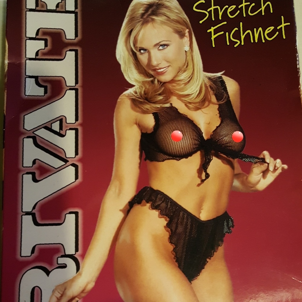 Fishnet lingerie