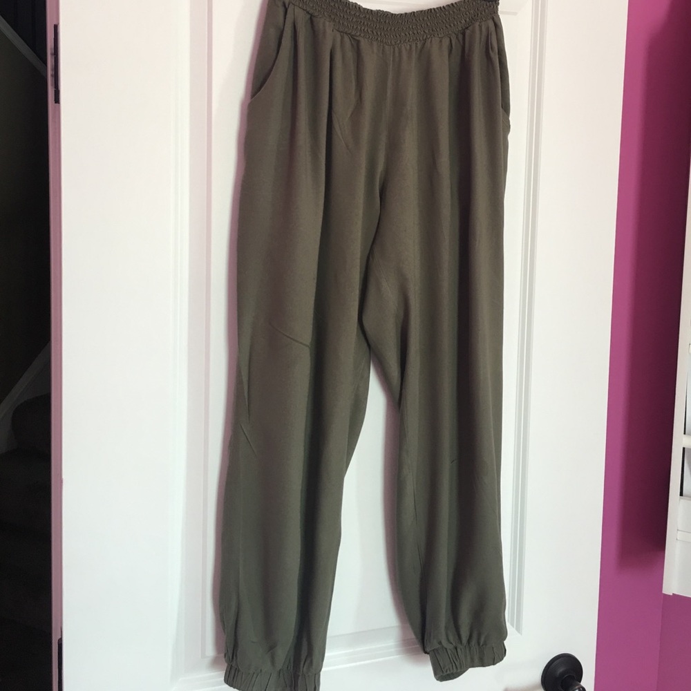 Olive Green Trousers