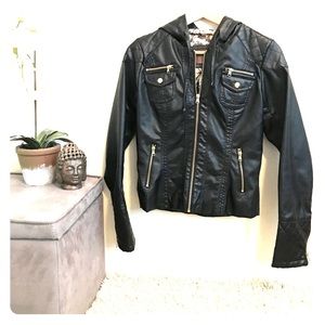 Leather jacket