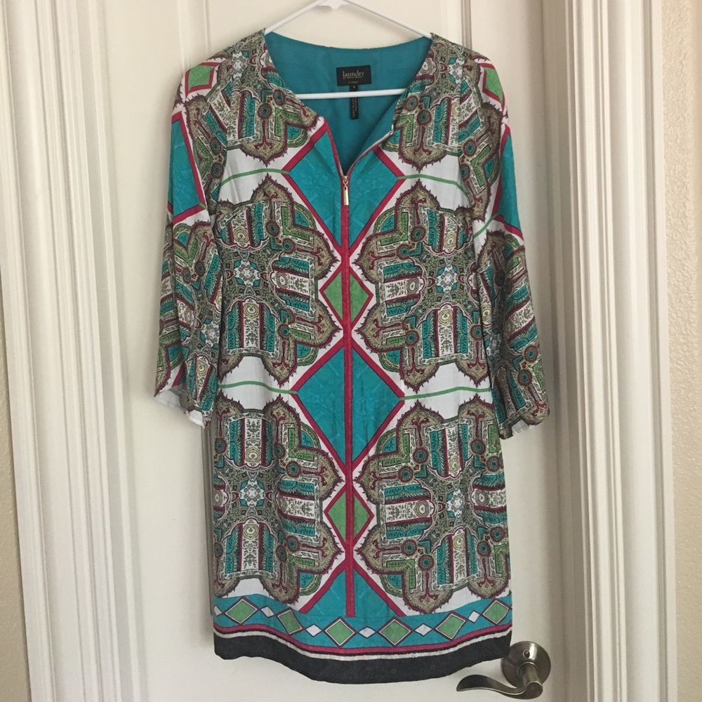 Unique print dress from boutique!