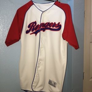 Size M Texas rangers jersey