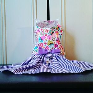 Custom Cupcake Dog Dress