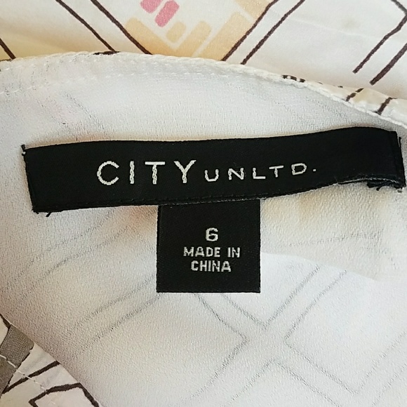 CITY UNLTD. Silk Skirt - Picture 4 of 4