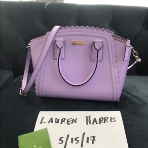 Kate Spade Lilac Road Marguerite bag - EUC