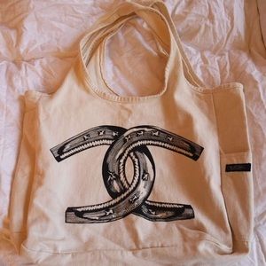 lauren moshi double horseshoe tote RARE