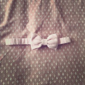 Pink bow headband