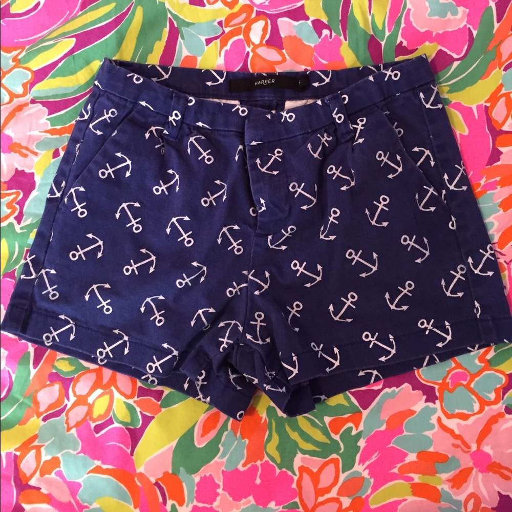 Navy shorts
