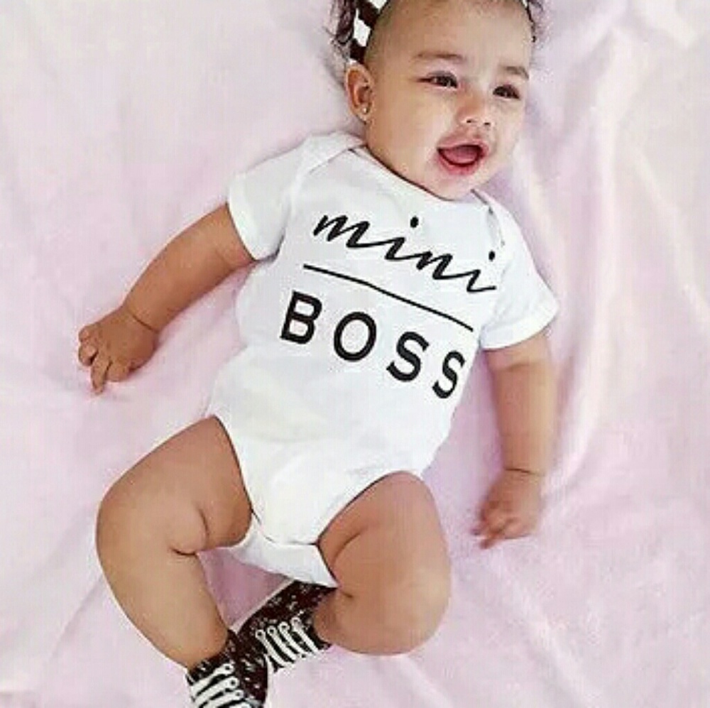 🆕Mini Boss Onsie, 12-18m