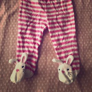 Bunny feet pjs