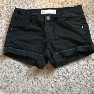 Tillys black shorts size 0