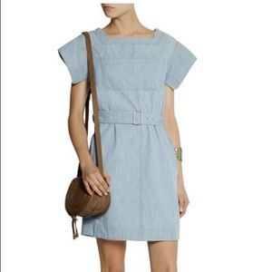 see by chloe denim dress size it 44 or size 8